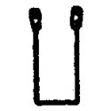 Stirrup Steps -- Rio Grande Drop-Bottom Gondola - Brown Delrin, HO, Grandt Line Products Inc 5190