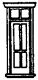 Doors -- Victorian Depot w/Transom, 32′ Wide 8pk, N, Grandt Line Products Inc 8017