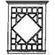 Windows -- Diamond Patterned, HO, Grandt Line Products Inc 5206
