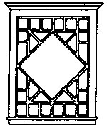 Windows -- Diamond Patterned, HO, Grandt Line Products Inc 5206