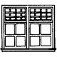 Windows -- Double Hung 85 x 48′, HO, Grandt Line Products Inc 5208