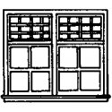 Windows -- Double Hung 85 x 48′, HO, Grandt Line Products Inc 5208