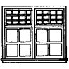Windows -- Double Hung 85 x 48′, HO, Grandt Line Products Inc 5208
