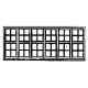 Windows -- 48-Pane Double Hung 186 x 70′, HO, Grandt Line Products Inc 5210