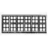 Windows -- 48-Pane Double Hung 186 x 70′, HO, Grandt Line Products Inc 5210