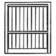 Warehouse Doors -- .9 x 1.05′ 2.3 x 2.7cm pkg(2), HO, Grandt Line Products Inc 5267