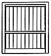 Warehouse Doors -- .9 x 1.05′ 2.3 x 2.7cm pkg(2), HO, Grandt Line Products Inc 5267
