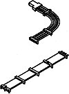 Traction Motor Cable Set, HO, Details West 239