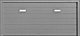 Doors -- Two-Car Garage - Scale 16 x 7′ 4.9 x 2.1m pkg(2), HO, Pikestuff 1110