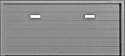 Doors -- Two-Car Garage - Scale 16 x 7′ 4.9 x 2.1m pkg(2), HO, Pikestuff 1110