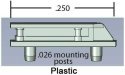Sinclair Antenna -- Plastic pkg(4), HO, Cal Scale 623
