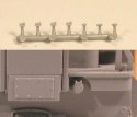 MU Receptacle Set -- Plastic pkg(6), HO, Cal Scale 618