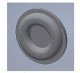 Locomotive Polling Pockets -- 8-1/2` Scale Diameter (3/32` Actual), Plastic, HO, Cal Scale 190734