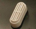 Oval Diesel Exhaust Stack -- Plastic pkg(2), HO, Cal Scale 647