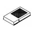 Winterization Hatches - 48′ - Later EMD -- Square - SD45s & F45s, HO, Details West 213