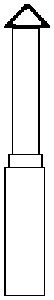 Smoke Jacks & Vents -- Caboose 2 pkg(4), HO, Alexander Scale 2704