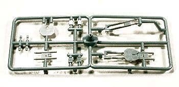 Spine Car Trailer Hitches -- 1 Up, 1 Down, HO, Cal Scale 609