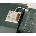 Small Square GPS Dome (Angled-Top) -- w/Conduit, HO, Details West 321