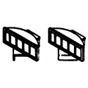 Auxiliary Numberboards for Switchers -- American Locomotive Co., HO, Details West 156