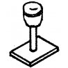 Radio Antenna -- `Lollipop` Type GPS pkg(2), HO, Details West 280