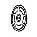 Handbrakes -- Wheel Only, EMD & GE pkg(2), HO, Details West 179