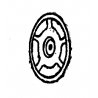 Handbrakes -- Wheel Only, EMD & GE pkg(2), HO, Details West 179