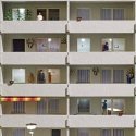 3 Apartment Interiors for WBS 70 Prefabricated Concrete Building -- Laser-Cut Kit with Interio, HO, Busch Gmbh & Co Kg 1990