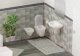 Inside Bathroom Facilities -- Kit - 3 Different Groups, HO, Faller Gmbh 180355
