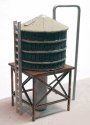 Wood Roof Tank - Making A Scene(TM) -- Resin & Metal Kit pkg(2), N, The N Scale Architect 20093