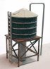 Wood Roof Tank - Making A Scene(TM) -- Resin & Metal Kit pkg(2), N, The N Scale Architect 20093