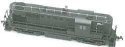 PRR Induction Phone Antenna Supports for Diesels (Brass Castings, less wire) -- ALCO RS-11, HO, Cal Scale 411