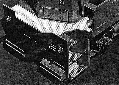 Safety Tread & Step Kit (Photo-Etched Brass) -- For Athearn GP38-2 & GP40-2, HO, Cannon & Company 2001
