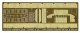 Safety Tread & Step Kit (Photo-Etched Brass) -- For 2009 Athearn SW1500 & SW1000 w/Side Handrail, HO, Cannon & Company 2037