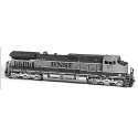 GE Detail Sets -- Atchison, Topeka & Santa Fe, Burlington Northern & Santa Fe, HO, Details West 232