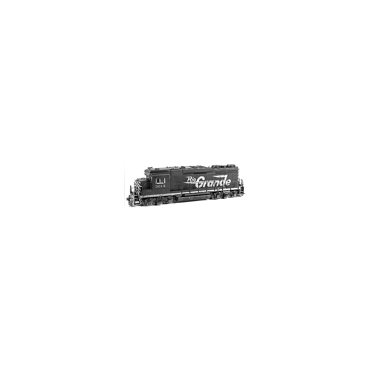 Detail Set for Proto 2000 GP30 -- Denver, Rio Grande & Western, HO, Details West 281