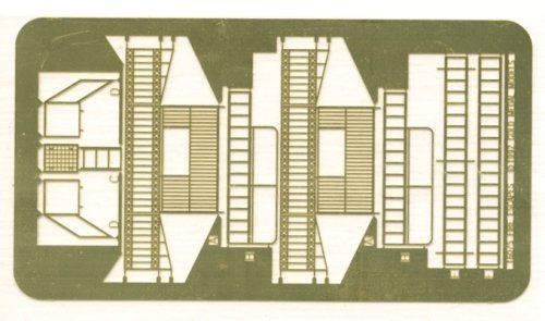 Fancy Fire Escape -- 3-Story - Kit, N, Gold Medal Models 1605