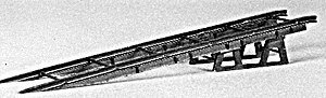 Equipment Loading Ramp for Flatcars - Kit, HO, Custom Finishing 7016