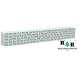 Wrapped Lumber Load for WalthersMainline 72′ Centerbeam Flatcar -- Rough & Ready Lumber (bla, HO, Walthers SceneMaster 3166