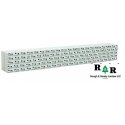 Wrapped Lumber Load for WalthersMainline 72′ Centerbeam Flatcar -- Rough & Ready Lumber (bla, HO, Walthers SceneMaster 3166