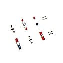 Emergency Accessory Set -- Old American 1950s, HO, Busch Gmbh & Co Kg 49962