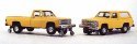 Hy-Rail Wheels For Light-Duty Vehicles - Kit (unpainted metal) -- Guide wheels (Hy-Rail Conversi, HO, Custom Finishing 7009