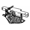 Steam Loco Pilot (Brass Casting) -- Boiler Tube Style w/Dummy Knuckle Coupler & Hoses, HO, Cal Scale 315