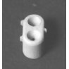 Headlights - Diesels (Plastic) -- Pyle Dual Oscillating Gyralight pkg(2), HO, Detail Associates 1002