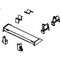 Intermodal Details -- Flatcar Restraint Curbs, HO, Details West 1015