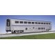 Superliner I Sleeper - Ready to Run -- Amtrak 32058 (Phase IV silver, blue, red), HO, Kato USA Inc 356087
