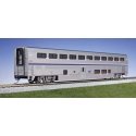 Superliner I Sleeper - Ready to Run -- Amtrak 32058 (Phase IV silver, blue, red), HO, Kato USA Inc 356087