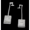Electric Meter Box & Mast, HO, Micro Engineering 80164