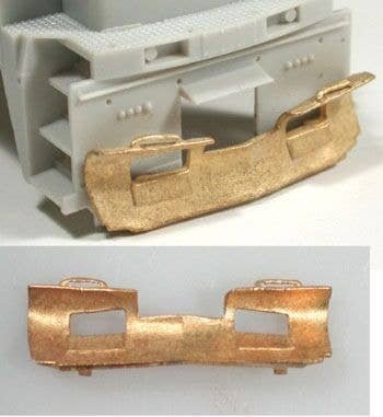 Snow Plow (Unpainted Brass Casting) -- Fits Second Generation Diesels, HO, Cal Scale 568