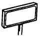Diesel Numberboards (Brass Castings) pkg(2) -- 3 Character, HO, Cal Scale 397
