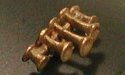 Nathan K5LA 5-Chime Air Horn -- Lost Wax Brass Casting, HO, Cal Scale 625